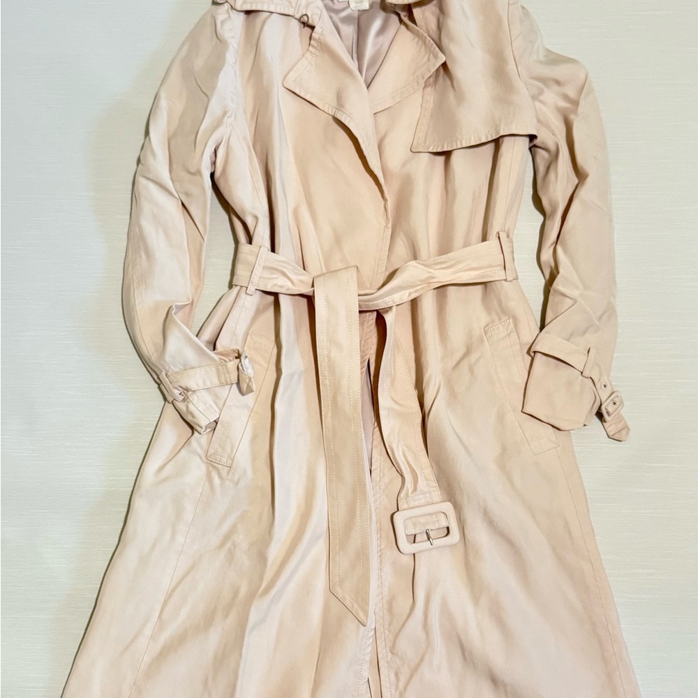 Club Monaco Light Tan Trench Coat